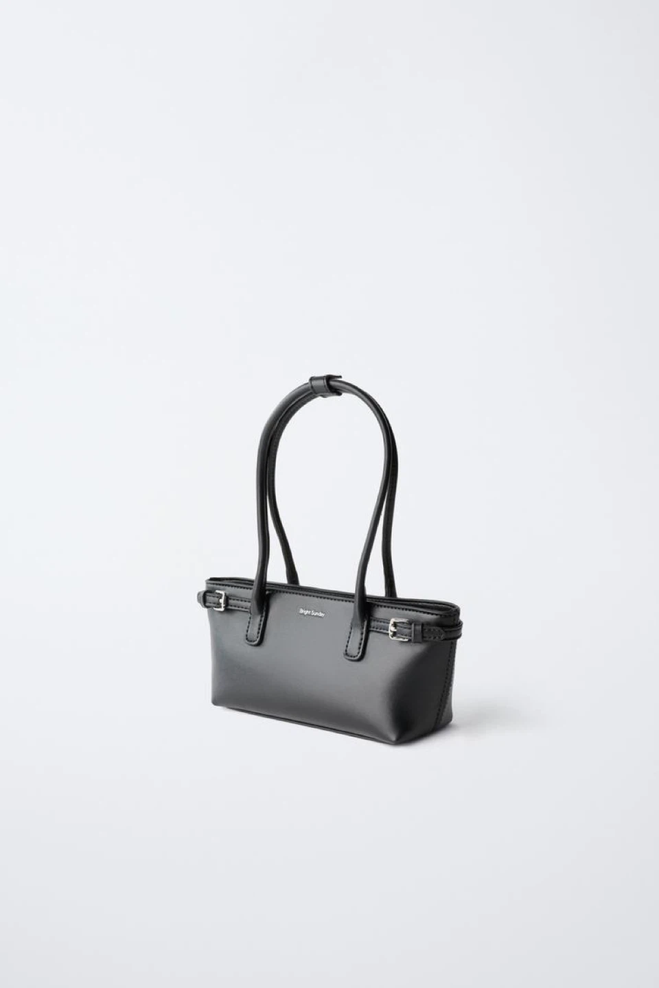 BRAND NEW Buckle Shoulder Bag - Black - photo 4