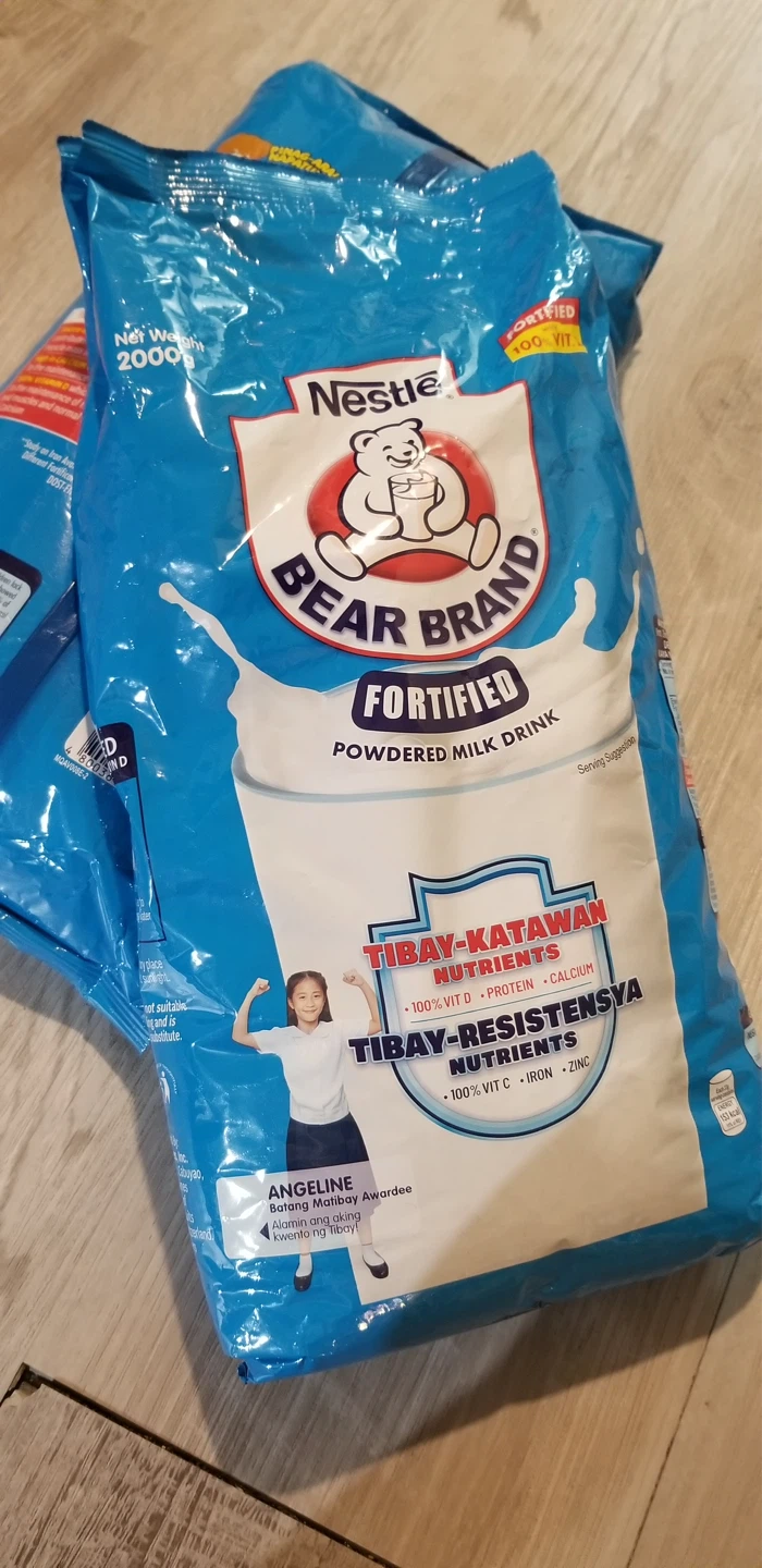 Nestle Bear Brand Fortified Powdered Milk Drink 2kg (2 Bags) - photo 2