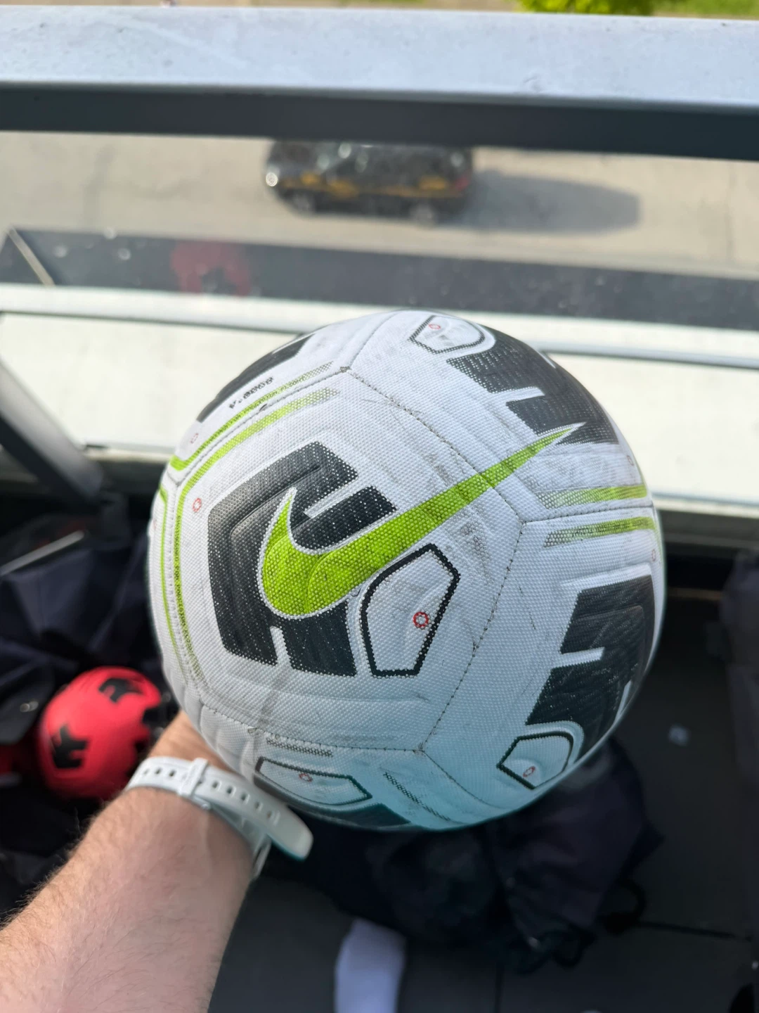 Nike Soccer Balls and Gear Bag