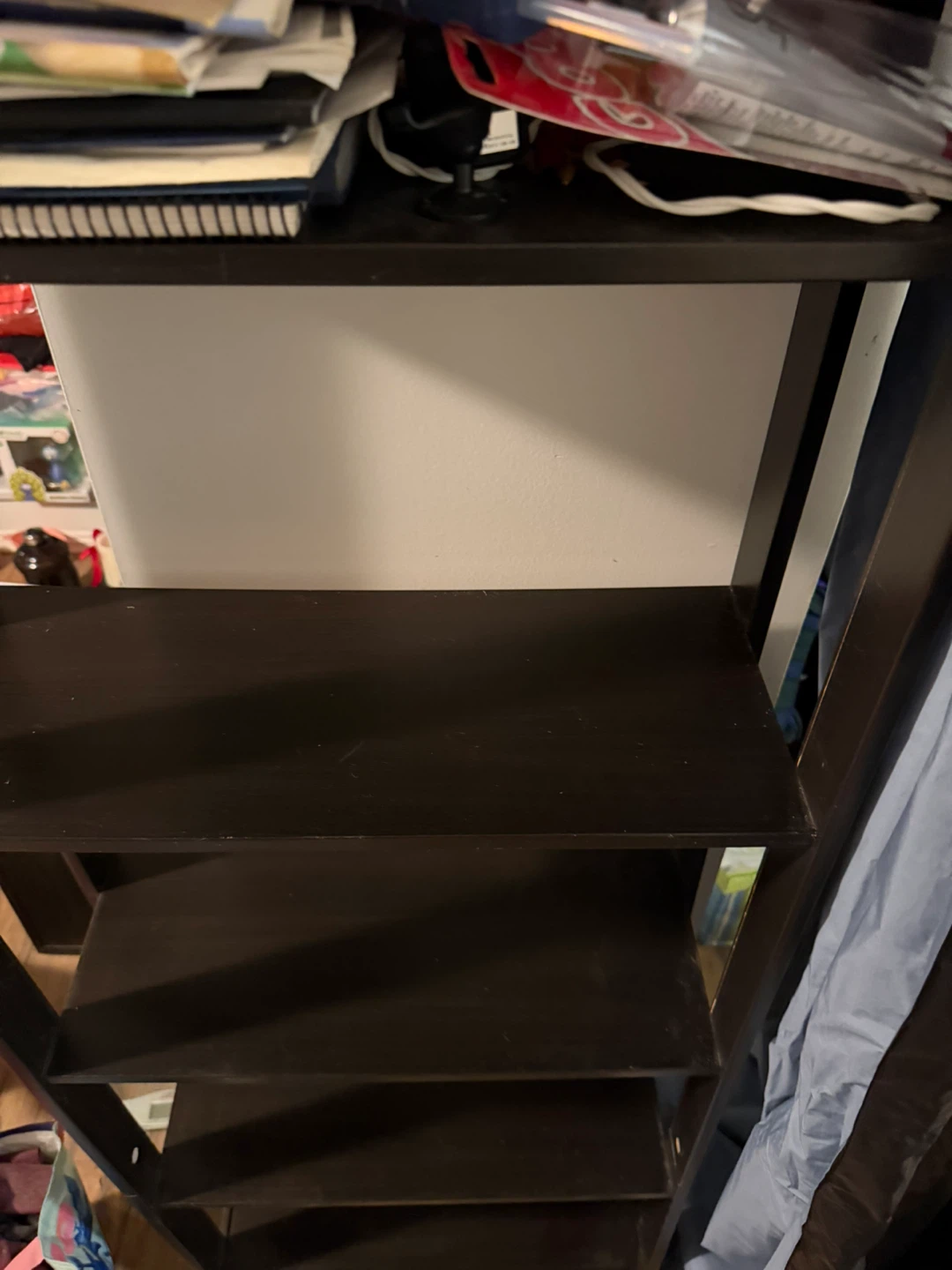 Dark Brown Ladder Shelf