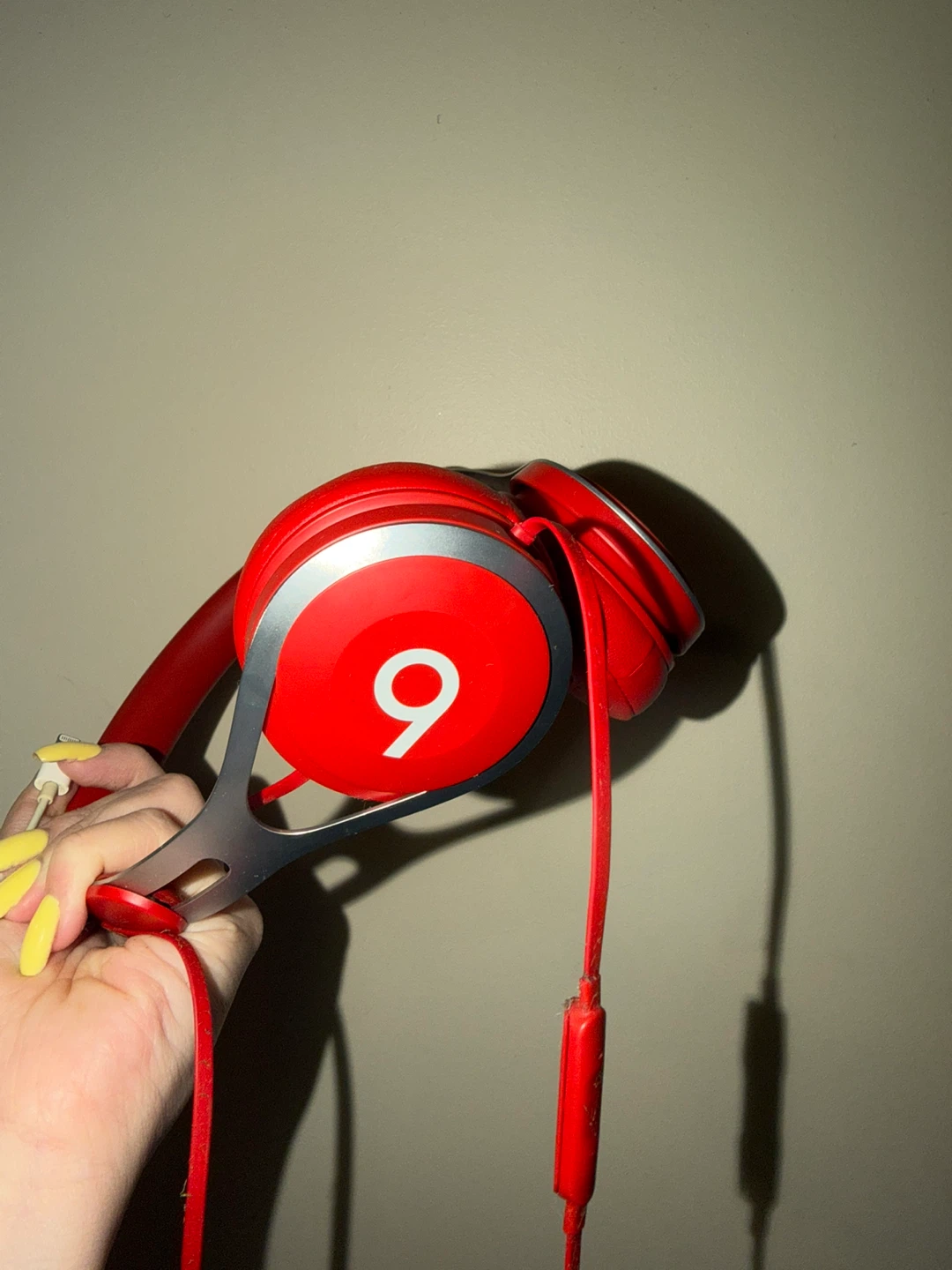 Red Beats Solo HD On-Ear Headphones - photo 4