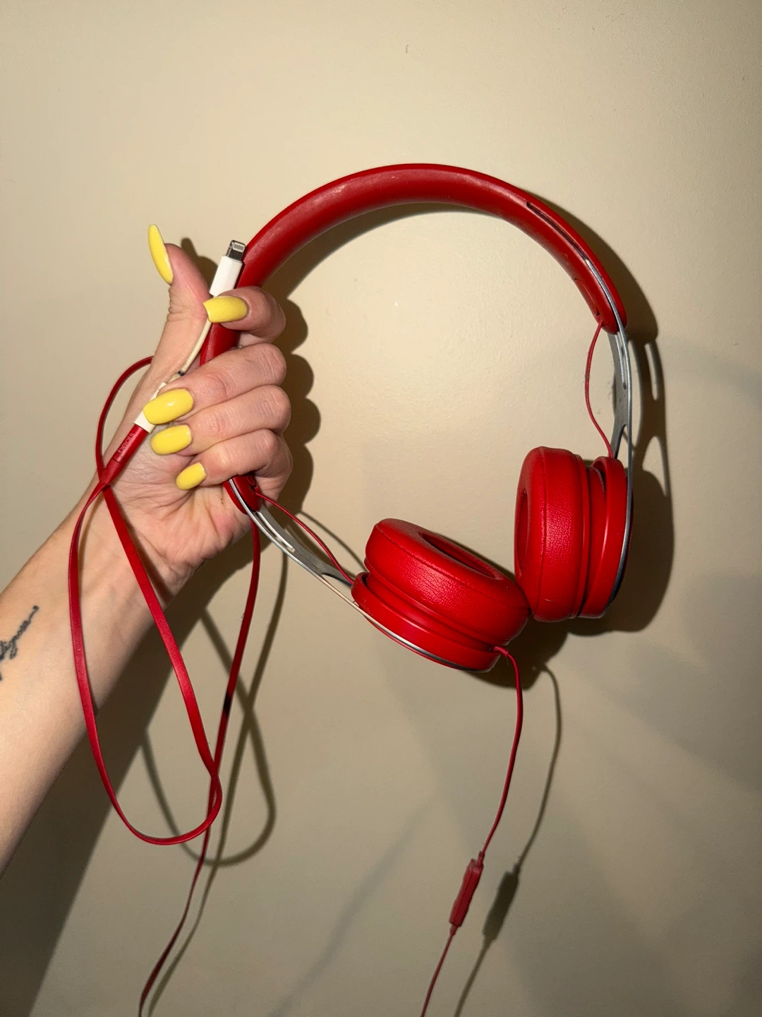Red Beats Solo HD On-Ear Headphones - photo 2