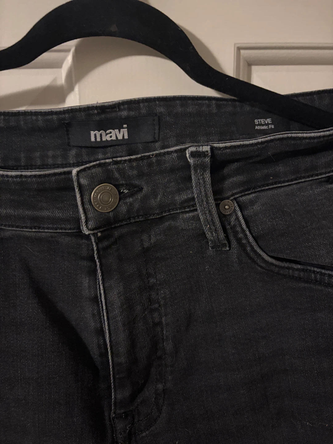 Mavi Steve Athletic Fit Jeans - Grey - 34/34 - photo 2