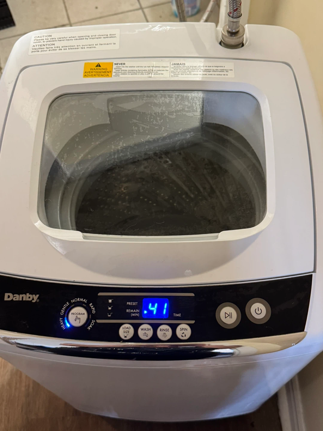 Danby Portable Washing Machine - photo 3