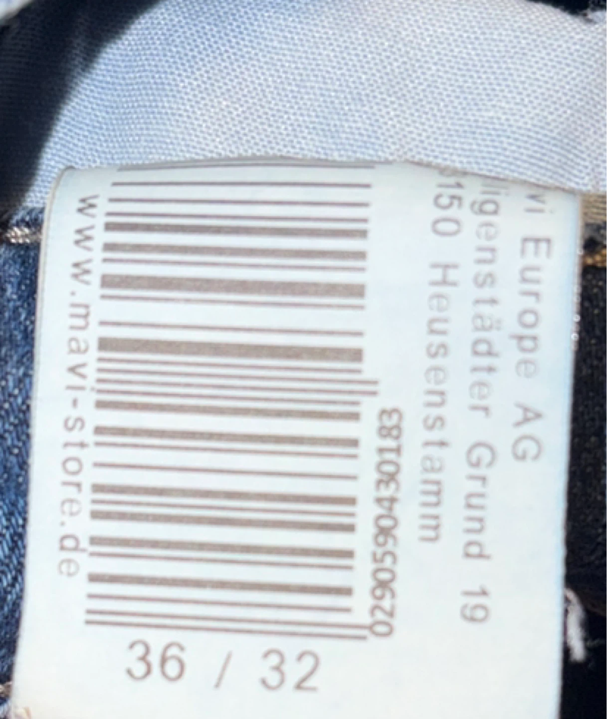 Mavi Steve Athletic Fit Jeans Size 36/32 - photo 3