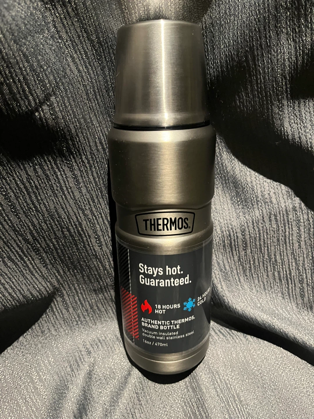 Thermos Stainless Steel Brand Bottle 16oz / 470ml