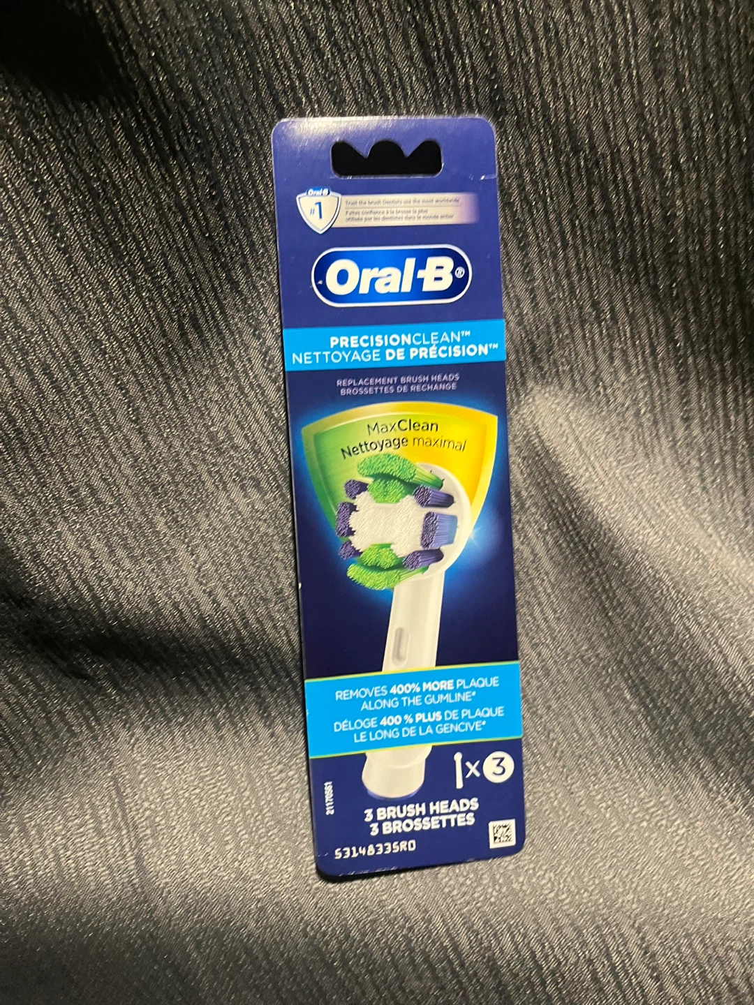 Oral-B PrecisionClean MaxClean Replacement Brush Heads (3 Pack)