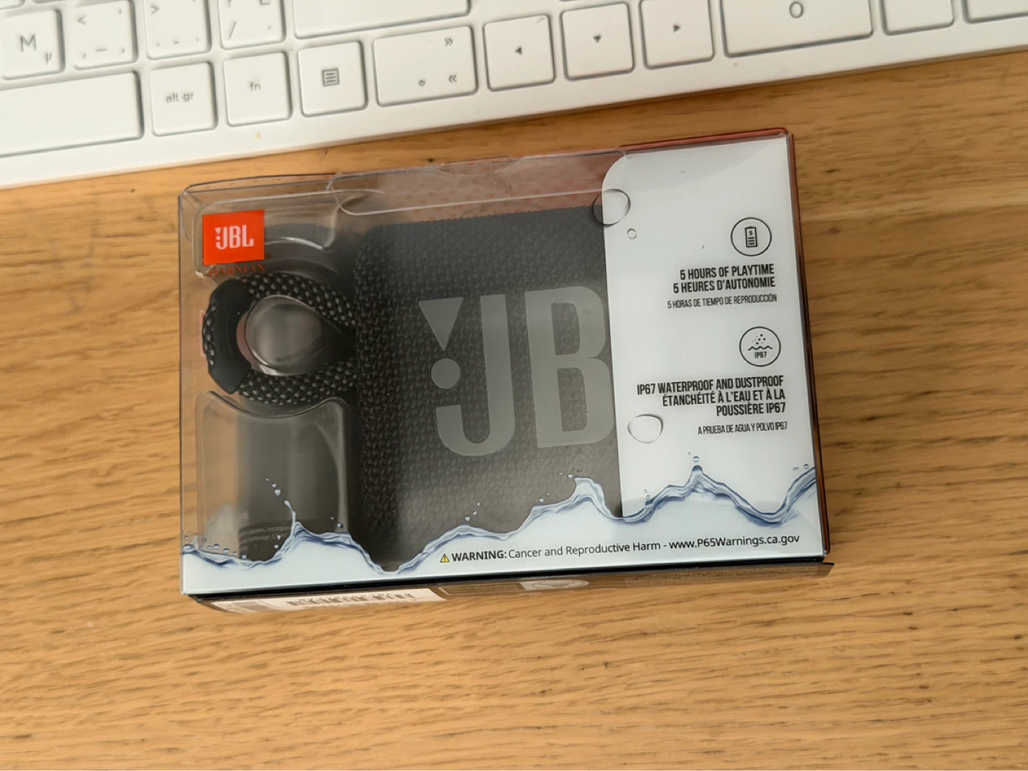 JBL GO3 Portable Waterproof Bluetooth Speaker - photo 2
