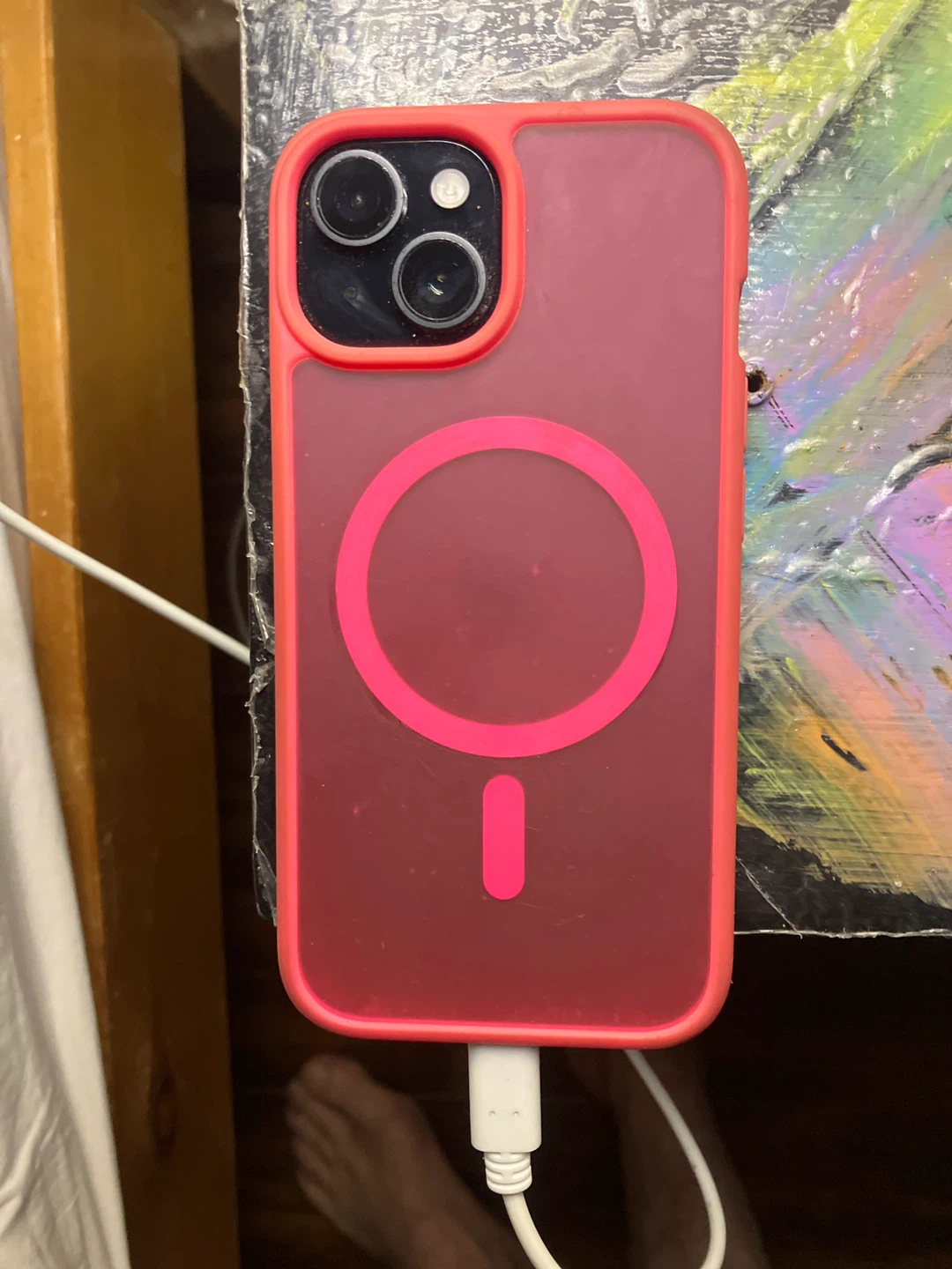 Apple iPhone 15 - 256 GB - Pink Case - photo 2