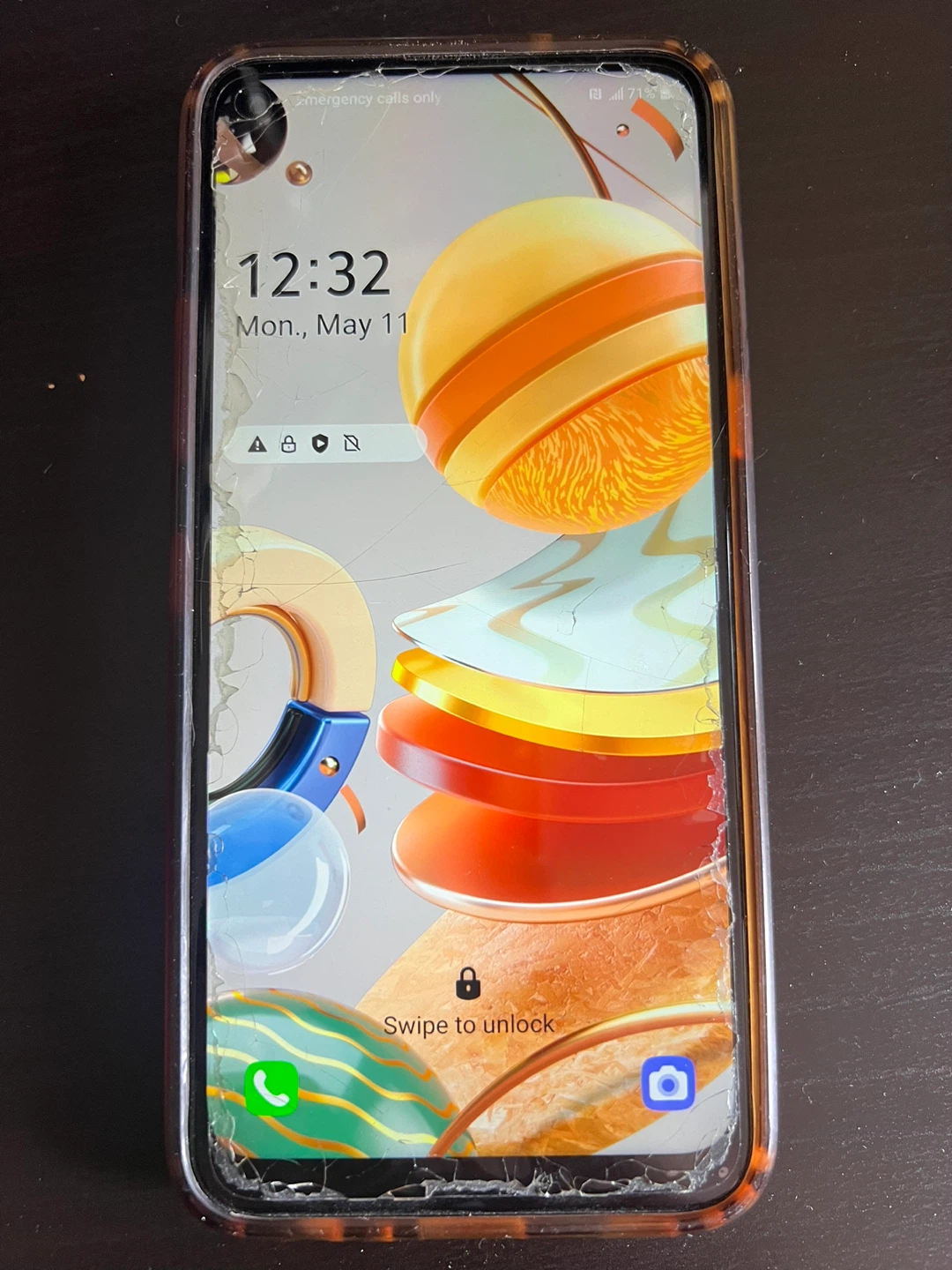 LG K61 128gb with phone case - photo 2