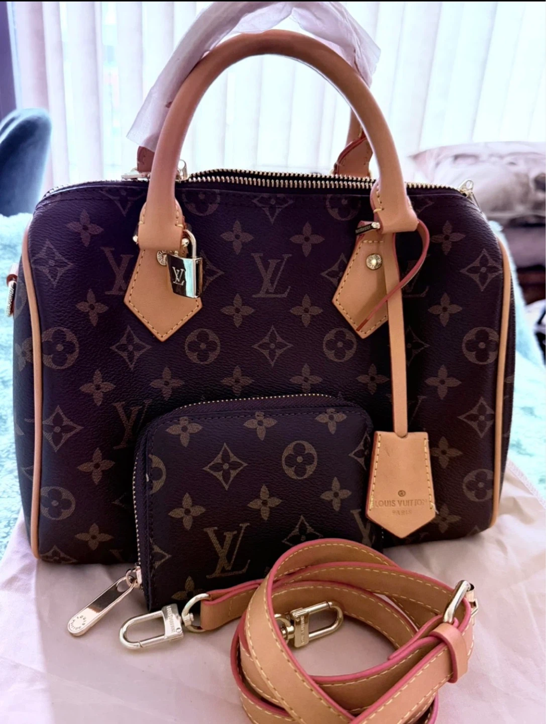 LV SPEEDY 25 cm & Wallet - photo 3