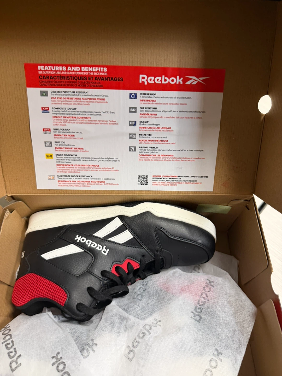 Reebok BB4500 Work High Top Sneaker - photo 3