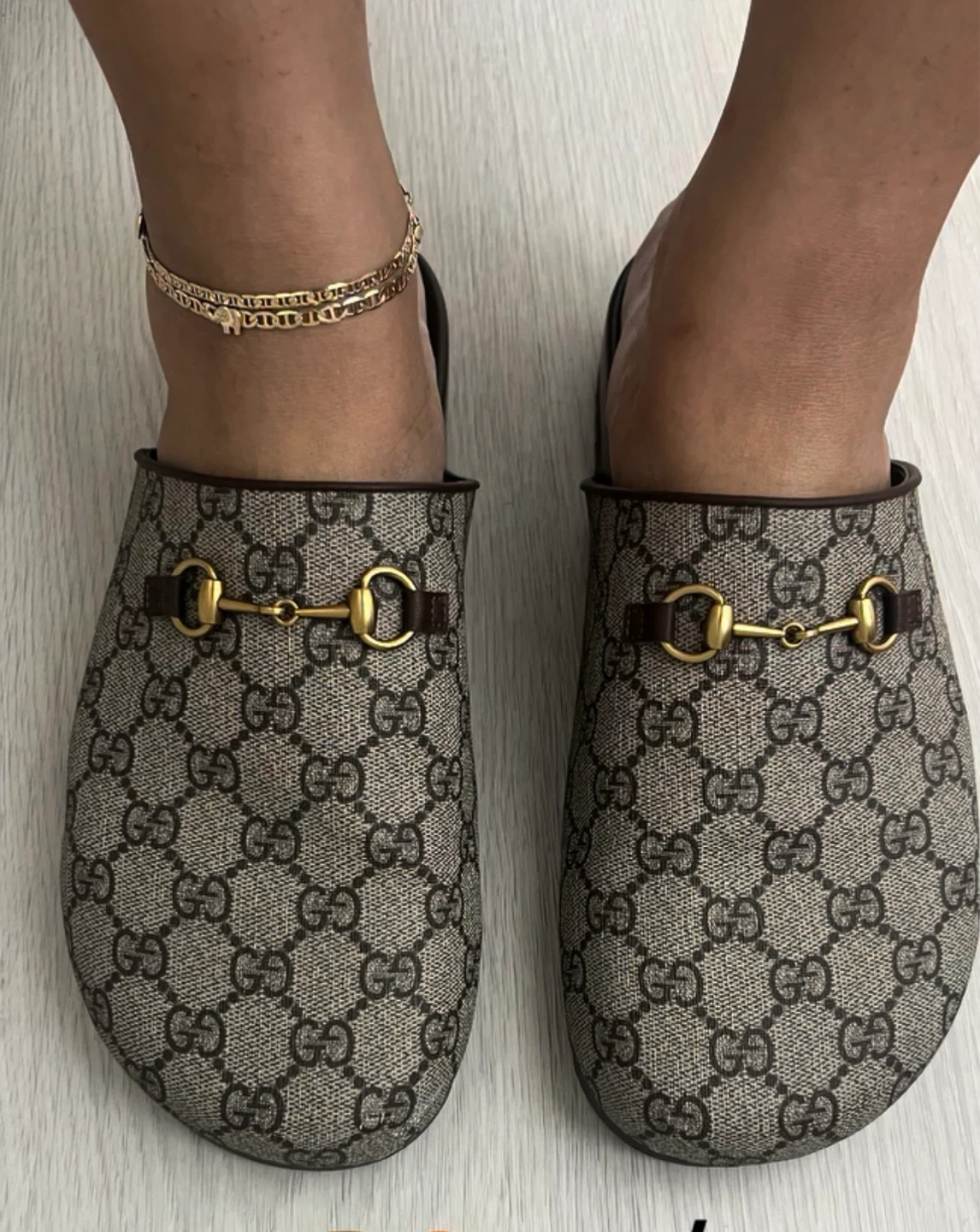 Gucci GG Monogram Clogs