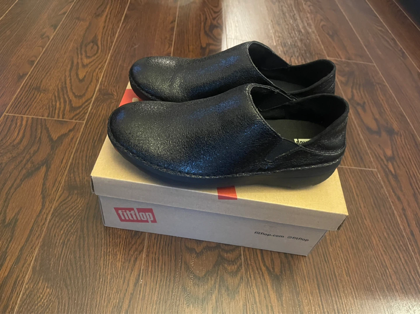 Fitflop Superloafer Glitzy Black Loafers US 7 - photo 5