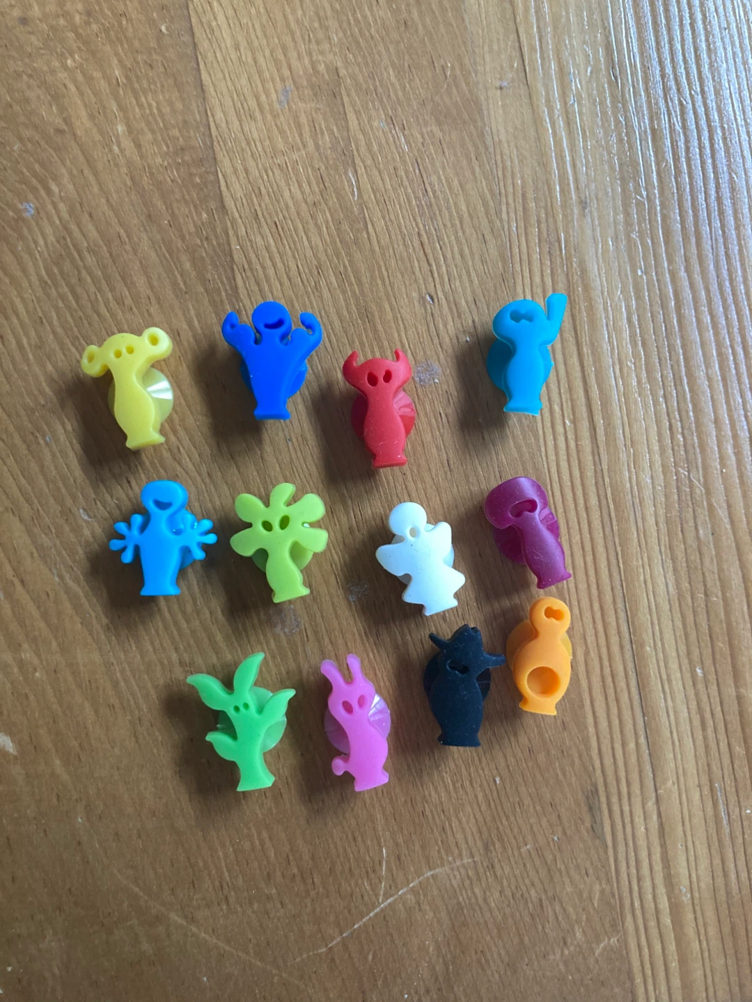 silicone glass charms