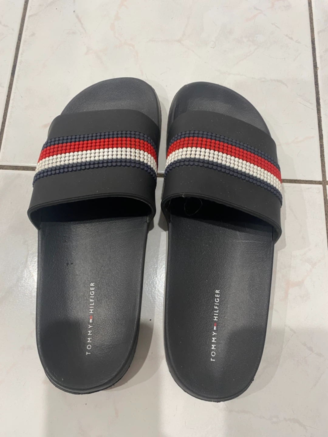 Women's Tommy Hilfiger Slides - Size 9