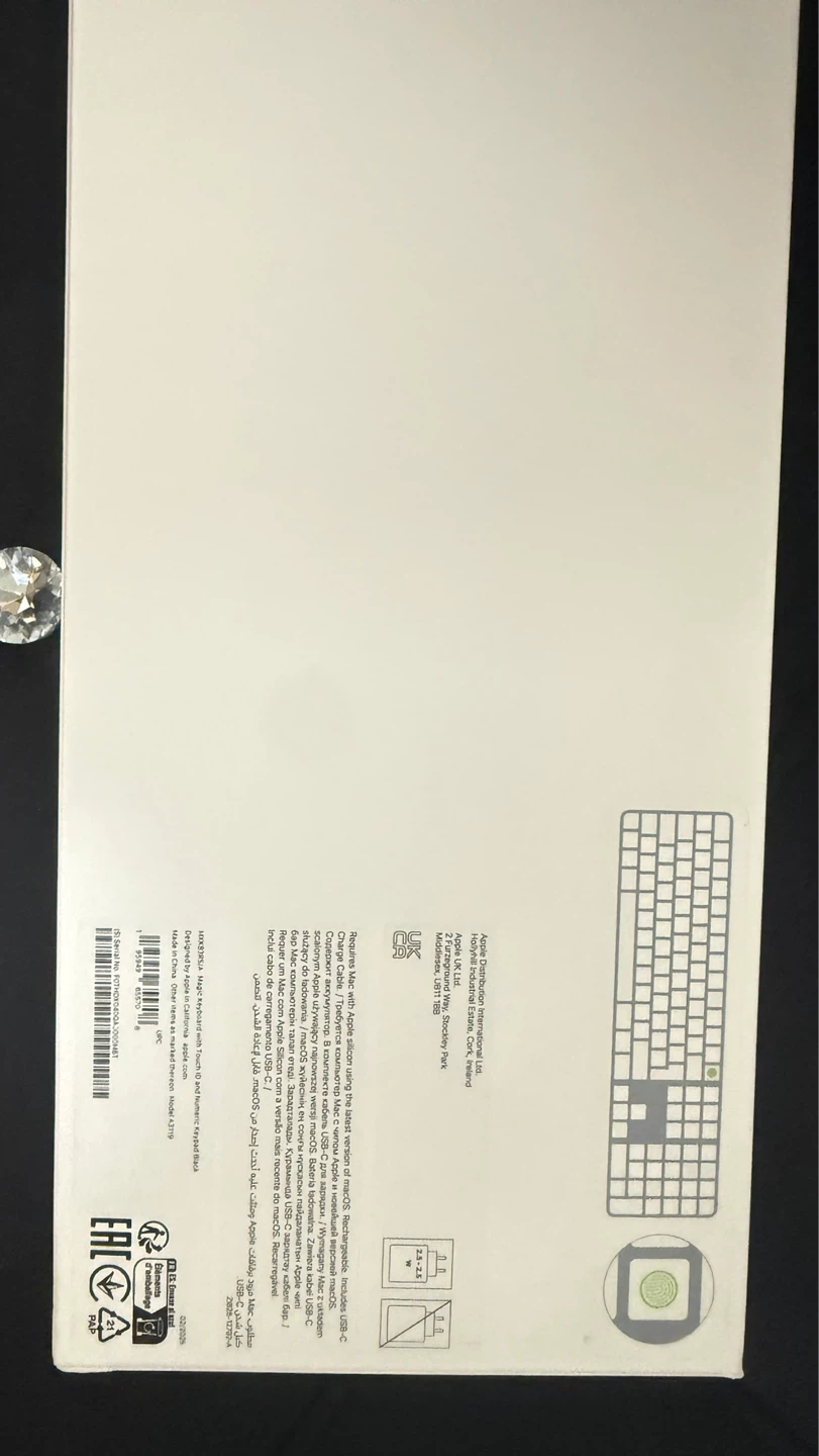 Keyboard with Numeric Keypad and Touch ID - photo 5