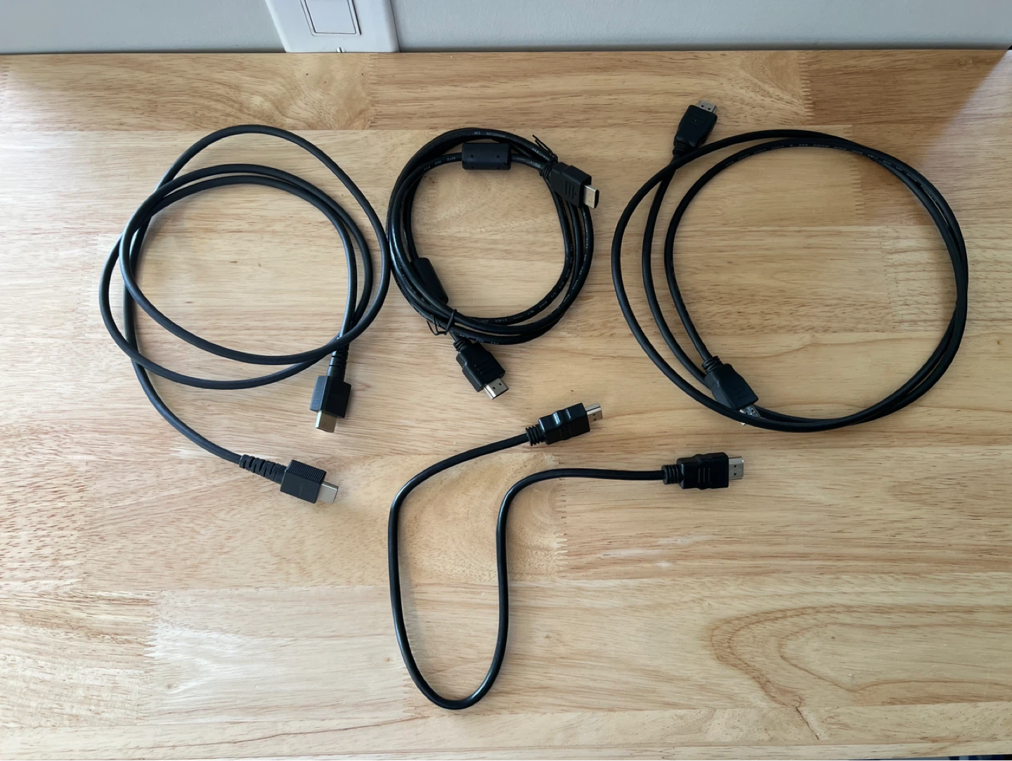 Assorted HDMI Cables