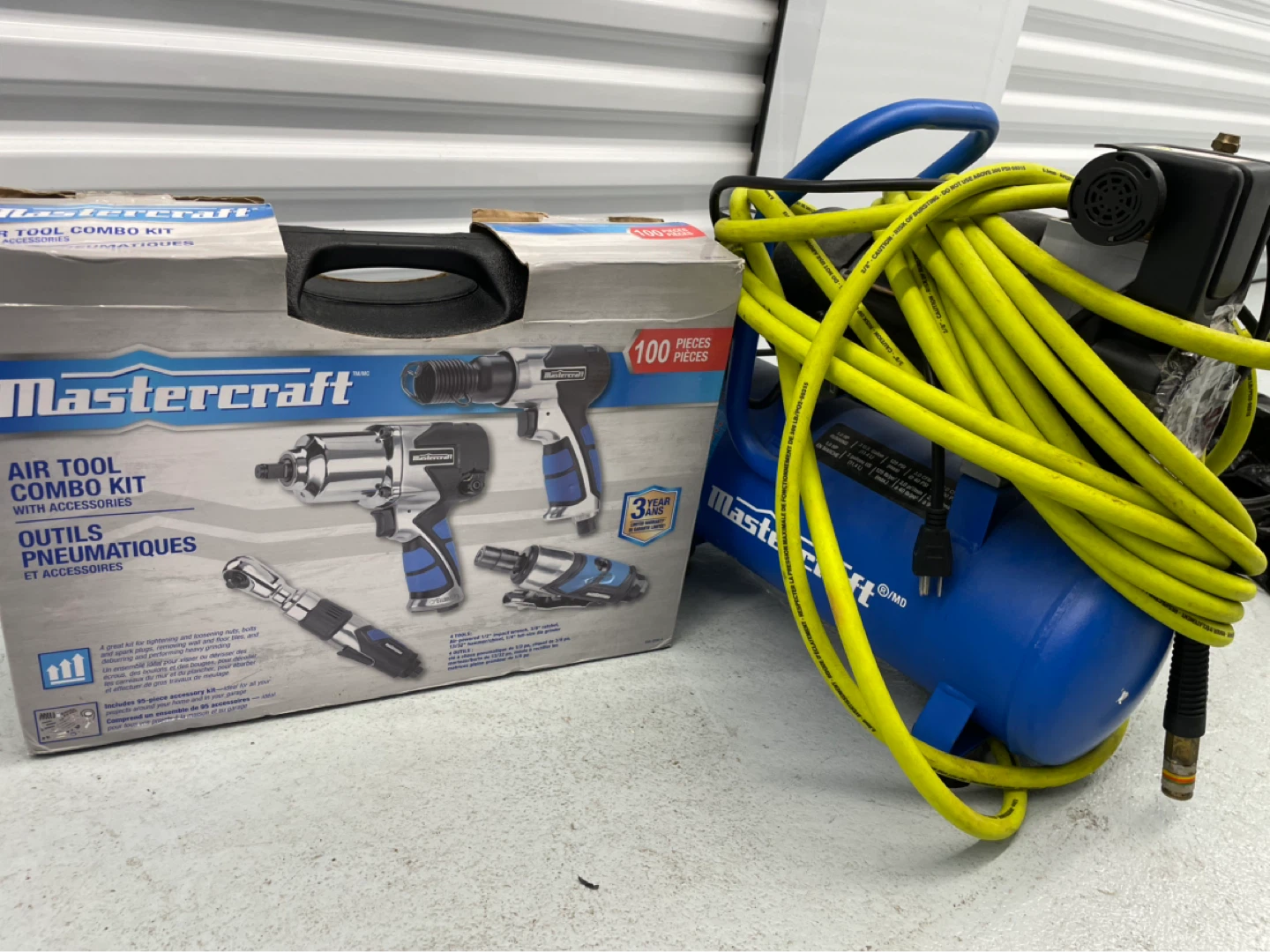 Mastercraft Air Tool Combo Kit - photo 2