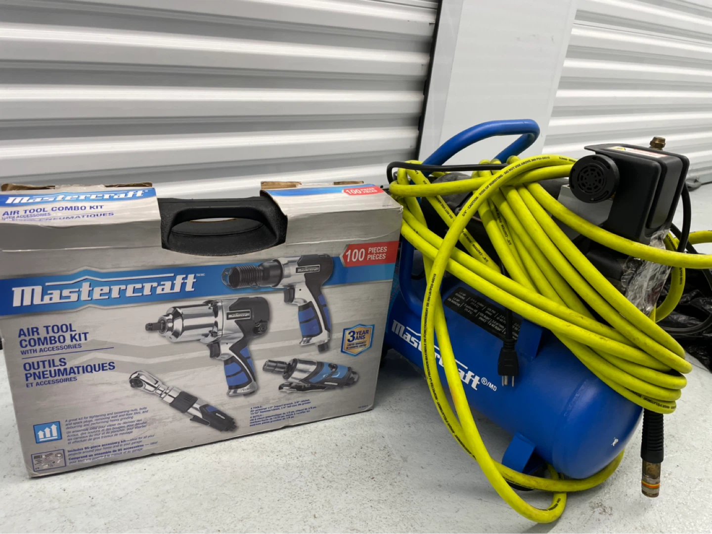 Mastercraft Air Tool Combo Kit - photo 3