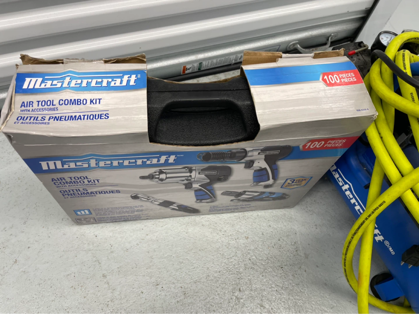 Mastercraft Air Tool Combo Kit