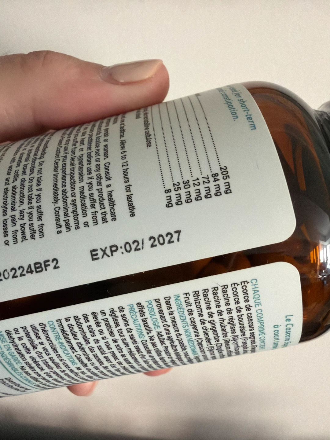 Actumus Bioflo Mild Laxative supplement - photo 3