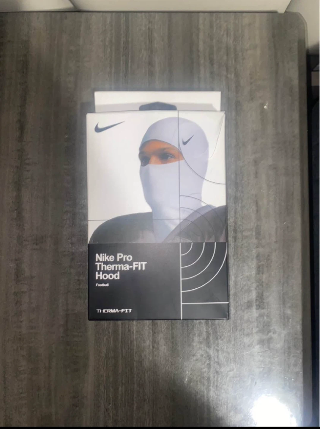 White Nike ski mask