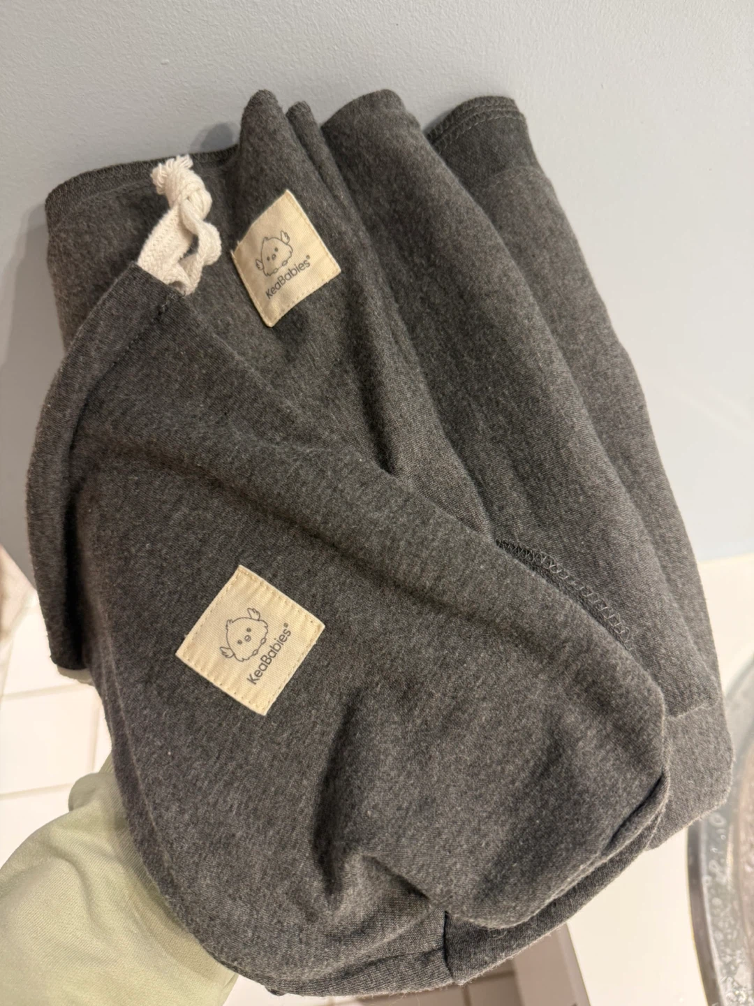 KeaBabies Charcoal Grey Wrap Carrier Sling
