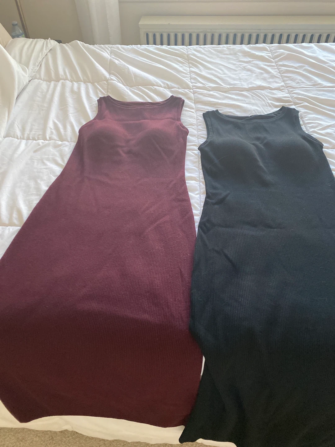 Ribbed Sleeveless Maxi Dresses (3-Pack) - photo 2