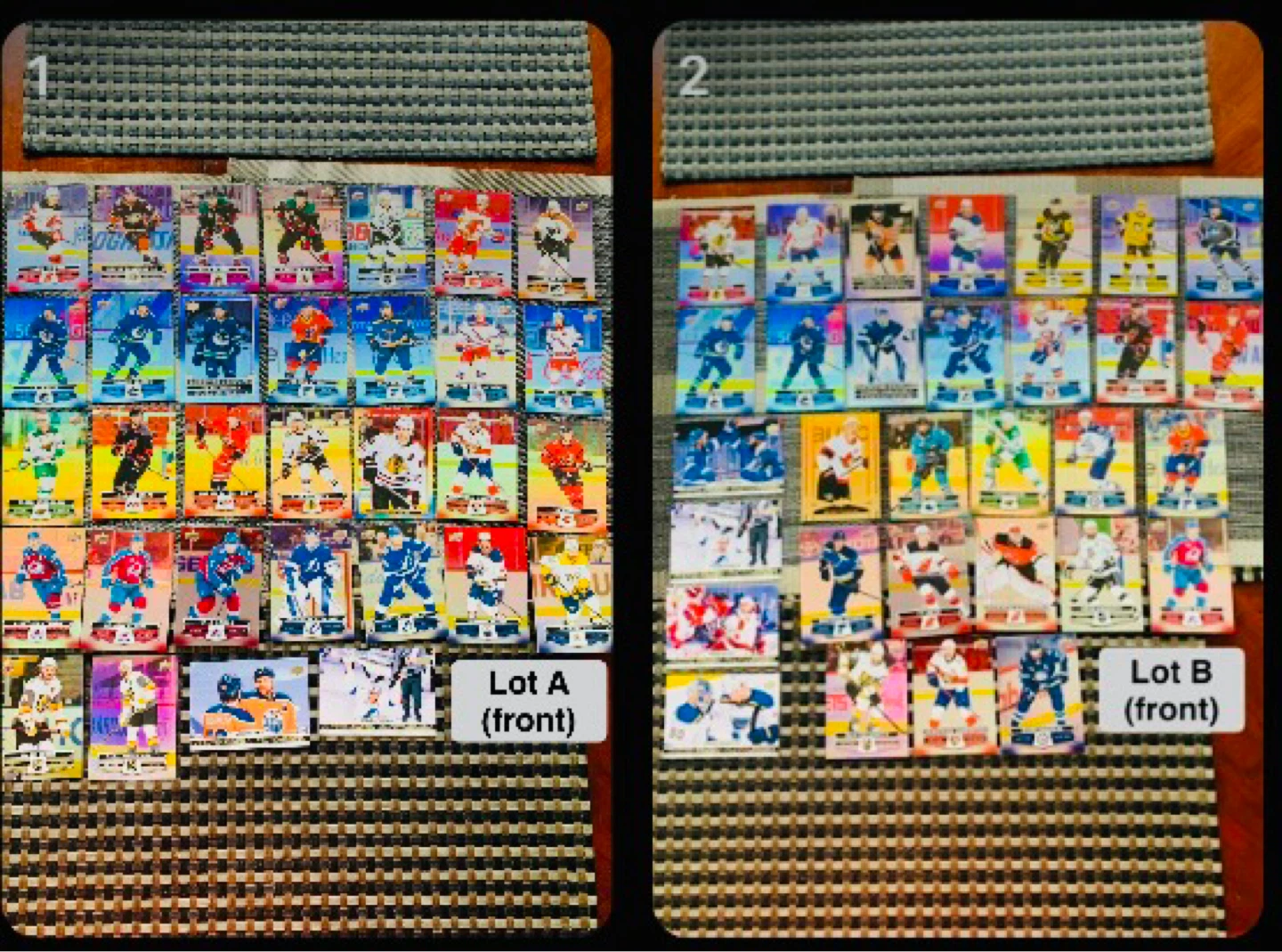 Lot of Tim Hortons Upper Deck Hockey Trading Cards 2021-22