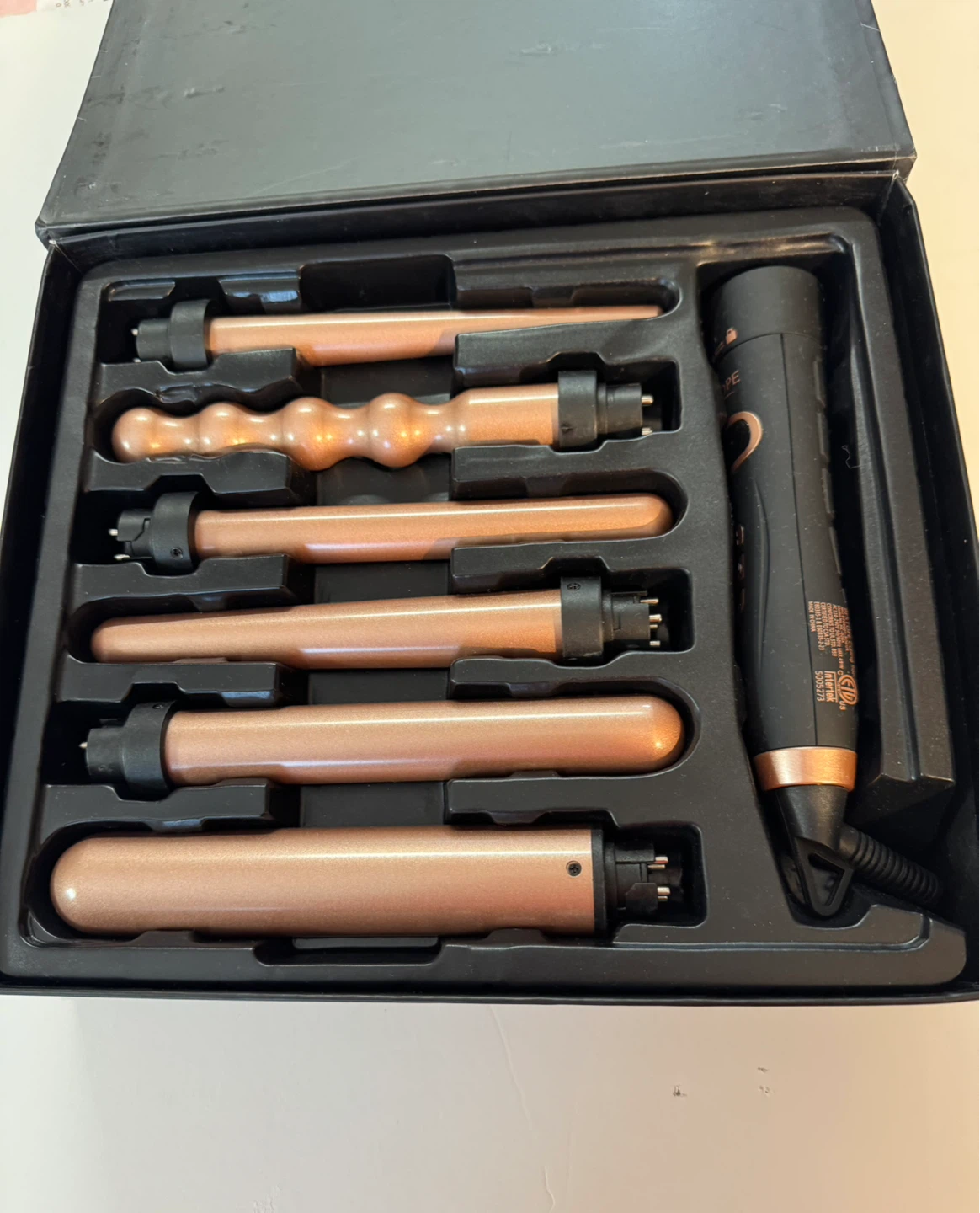 BESTOPE 6-IN-1 Professional Curling Wand Set - photo 2