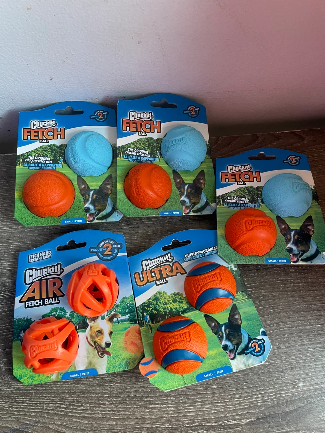 Chuckit Small Dog Balls Brand New