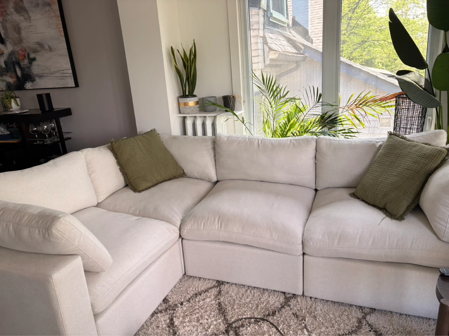 Cozey Ciello Collection Modular Sectional Sofa