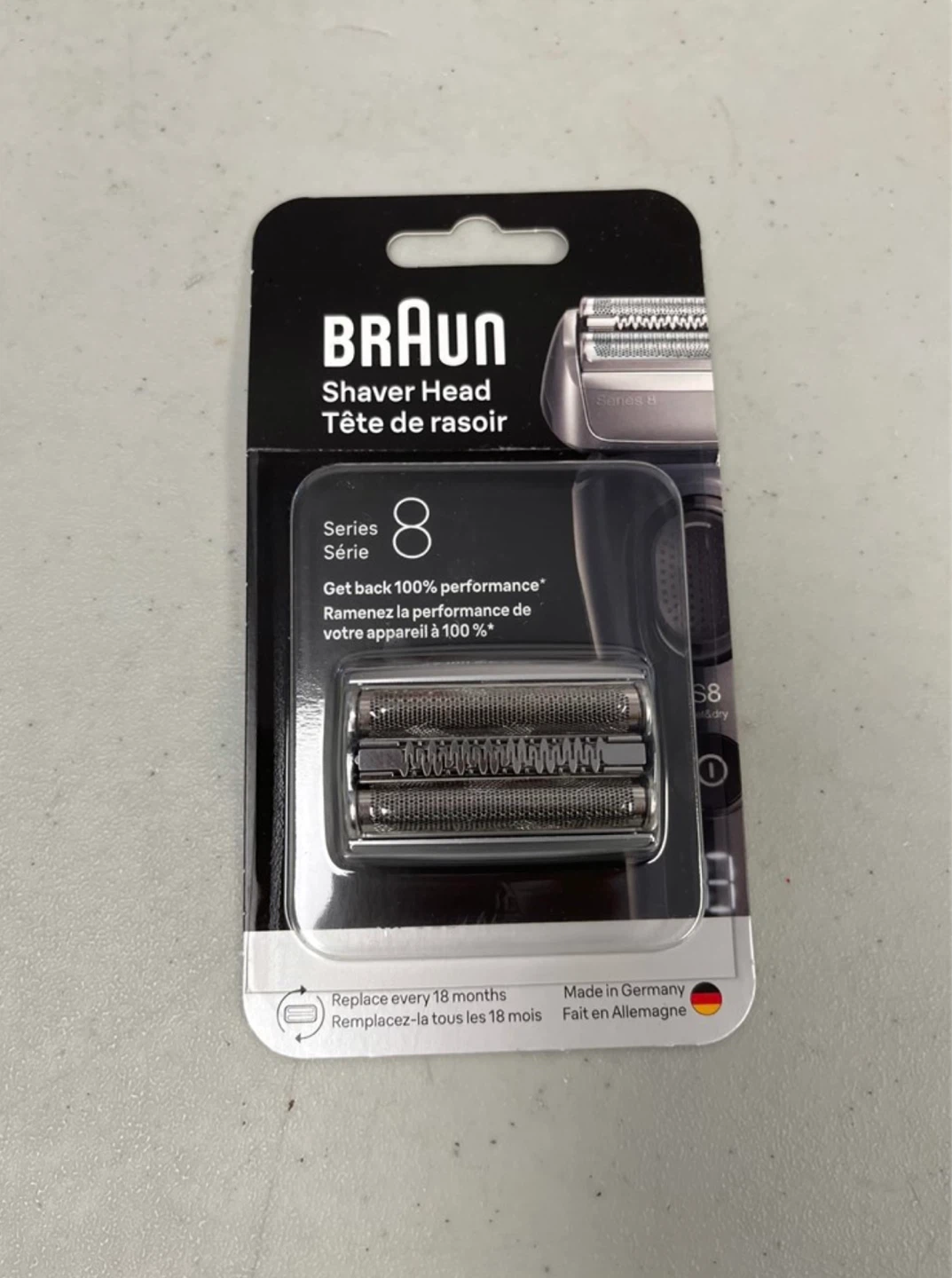 Braun Series 8 Shaver Head - Made in Germany - photo 2