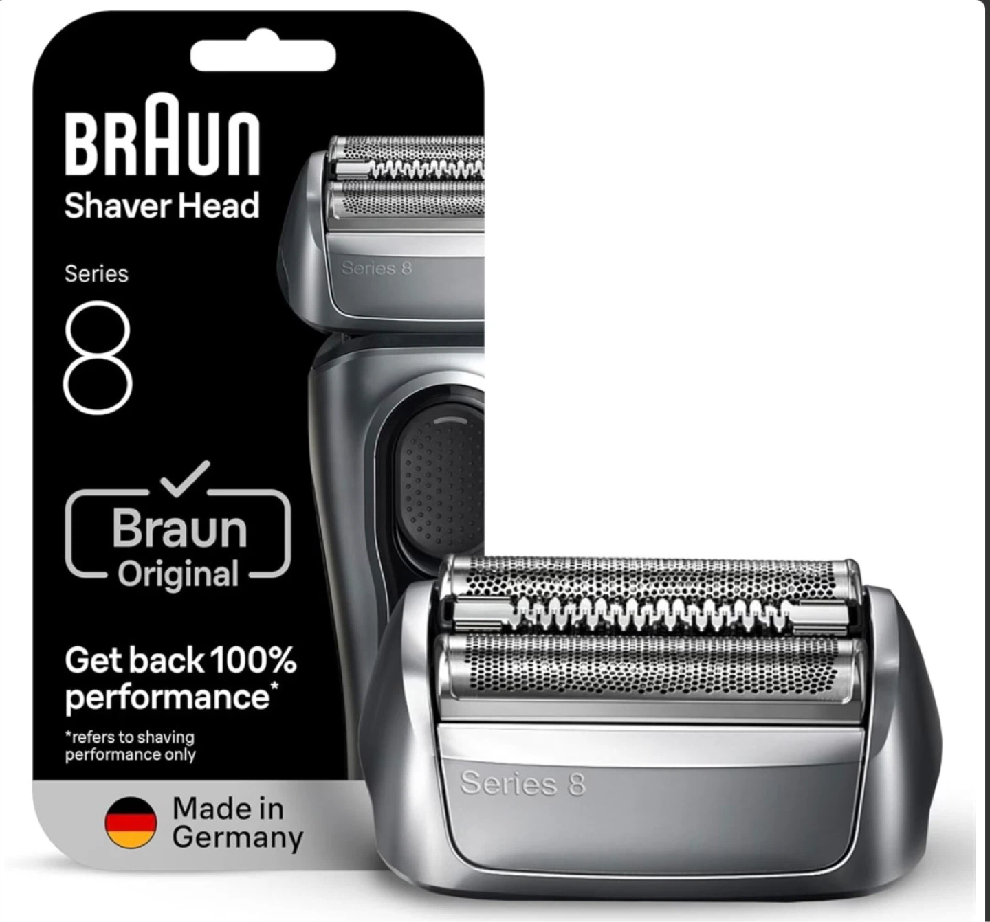 Braun Series 8 Shaver Head - Made in Germany