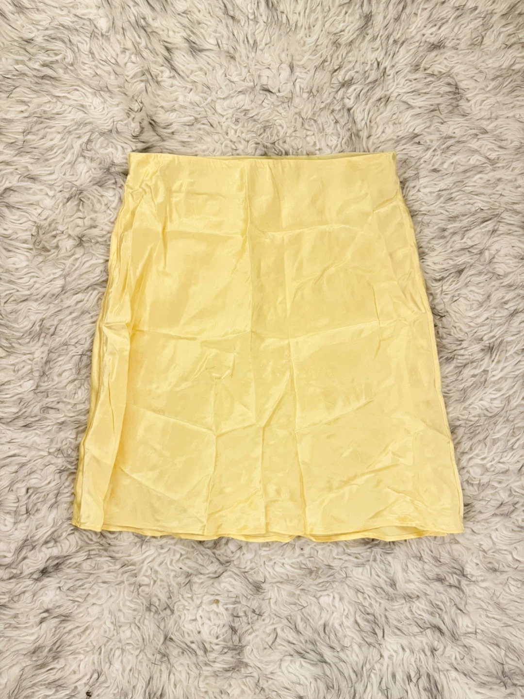 Babaton Slip Mini Skirt - Softest Yellow