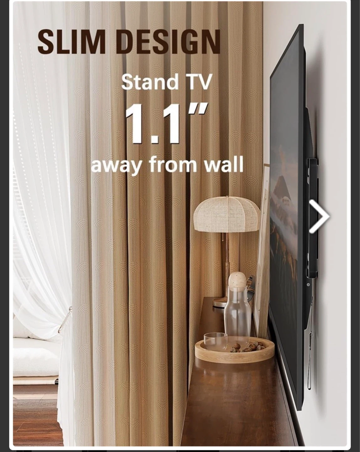 TV Wall Mount with Bubble Level - photo 2