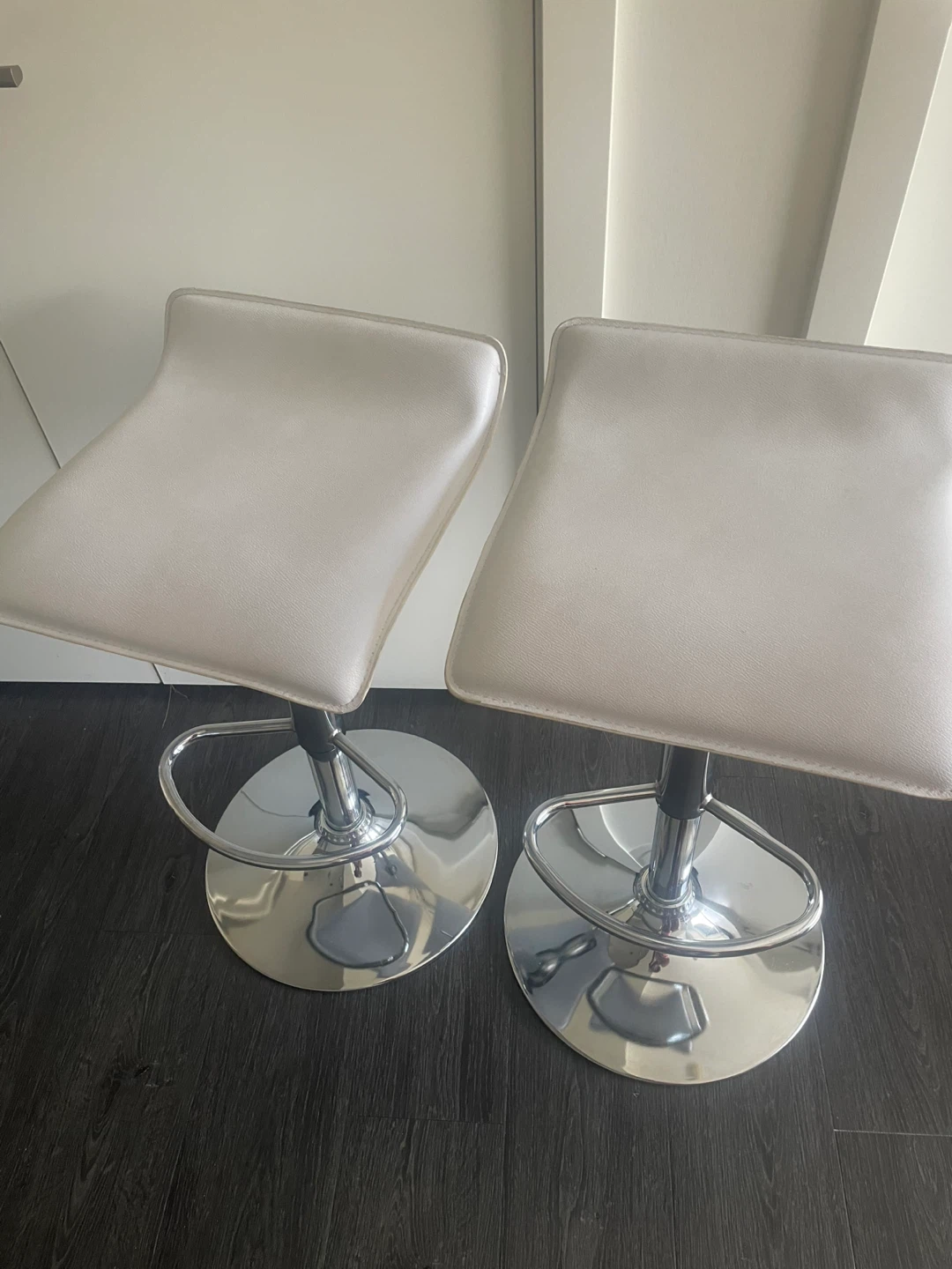 Adjustable Bar Stools (Set of 2)
