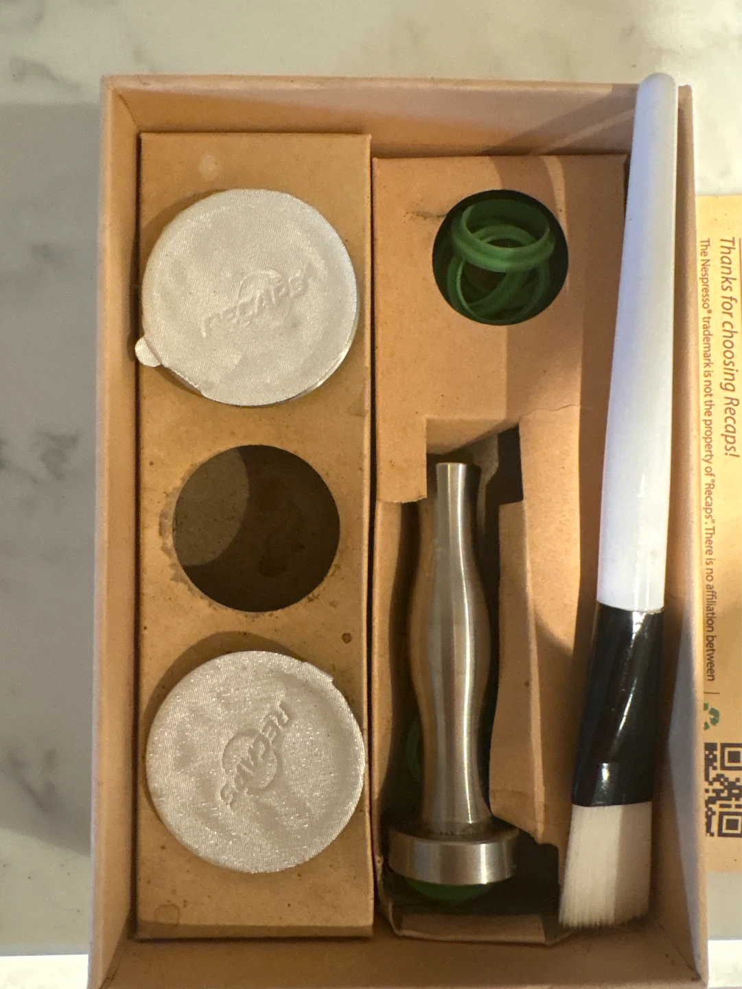 Recaps Designed for Refillable Coffee Capsules Kit - photo 2
