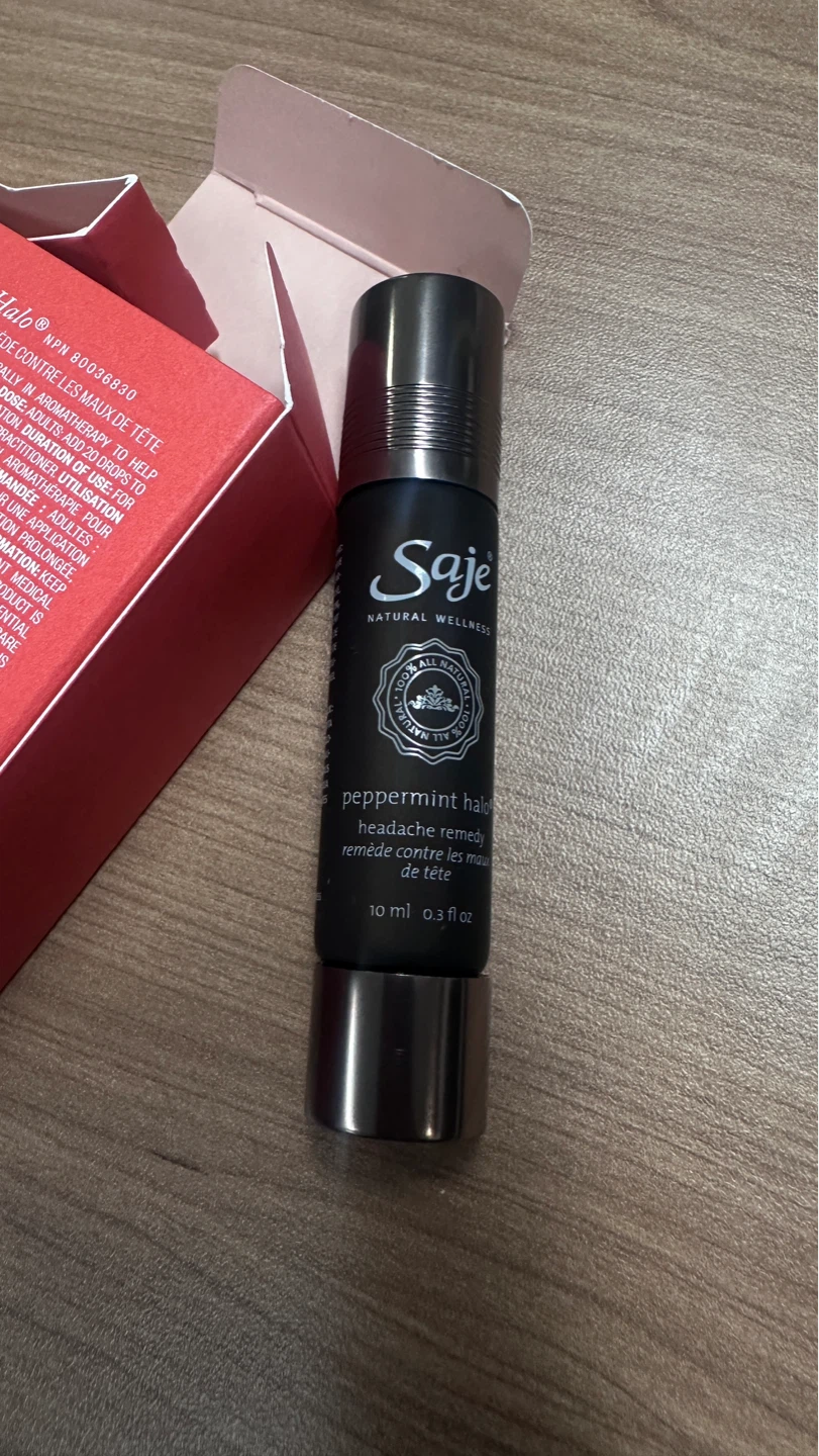 Saje Peppermint Halo Headache Relief - photo 3