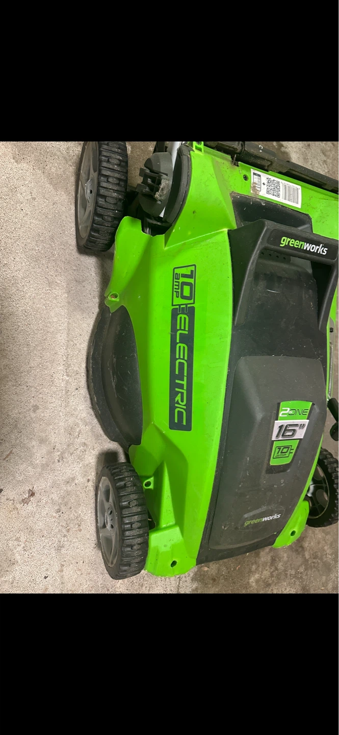 Greenworks lawnmower, blower, trimmer - photo 3