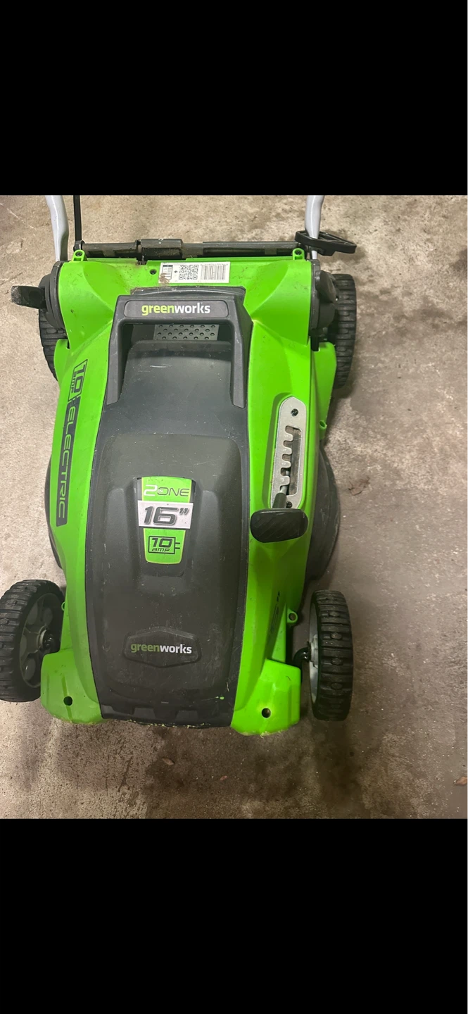 Greenworks lawnmower, blower, trimmer - photo 4