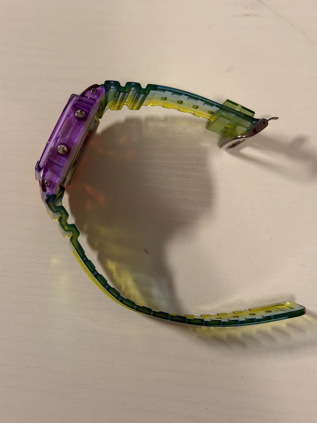SKMEI Digital Watch - Rainbow Translucent - photo 2