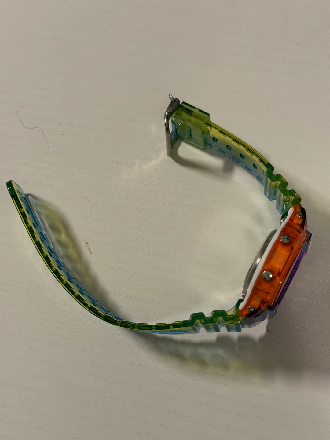 SKMEI Digital Watch - Rainbow Translucent - photo 3
