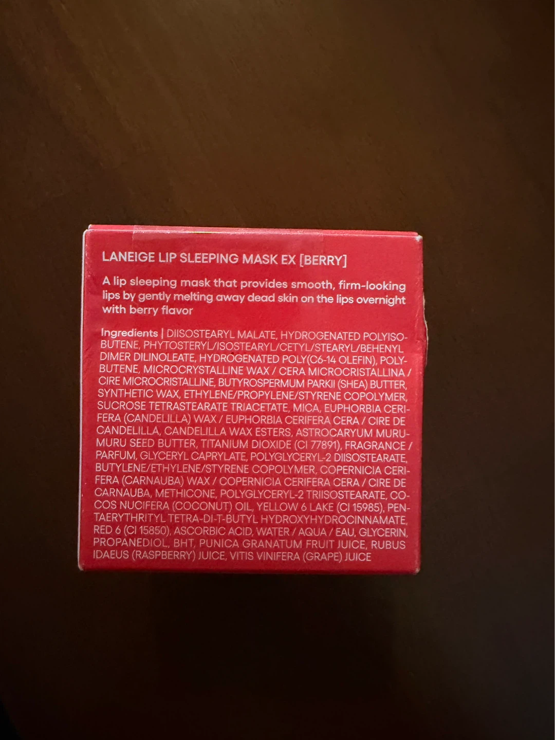 Laneige Lip Sleeping Mask EX Berry 20g - photo 3