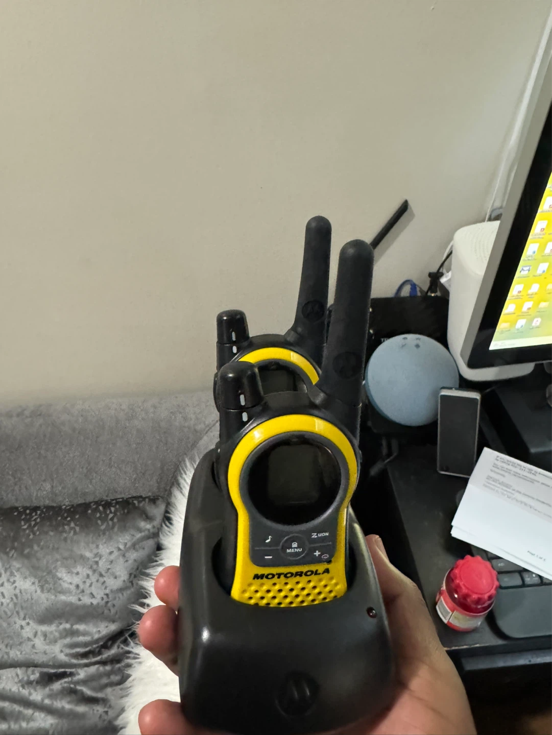 Motorola Walkie Talkies with Charging Dock