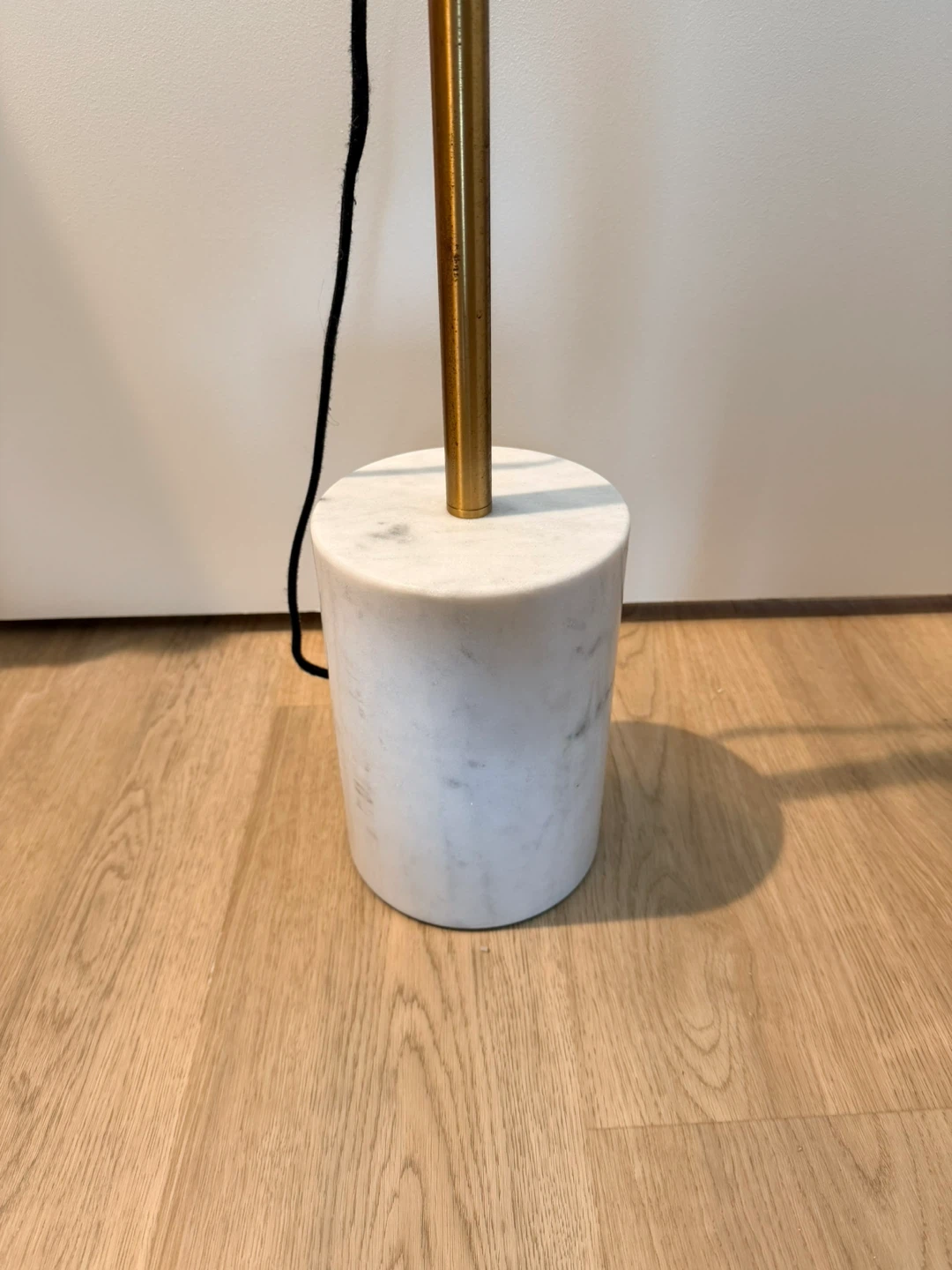 Modern Globe Floor Lamp with Marble Base - photo 5