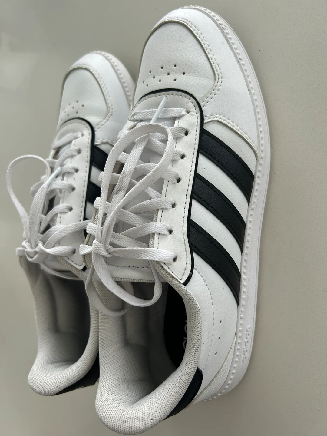 Adidas Cloudfoam Plus Sneakers White Black Size 6 UK - photo 2