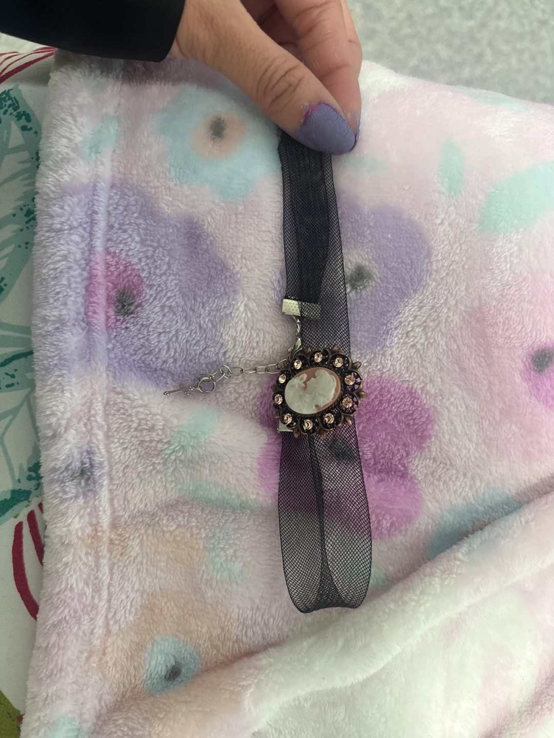 Cameo Choker Necklace