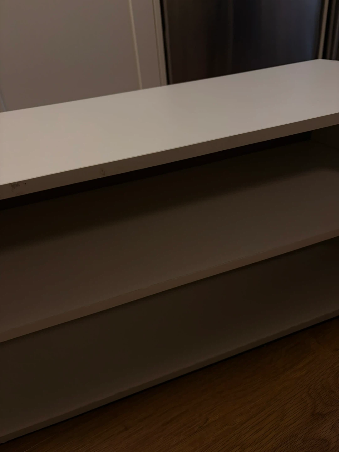 White 2-Shelf Storage Unit - photo 4